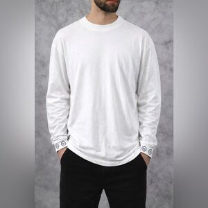 HIDDEN New York Past Present Future Long Sleeve T-Shirt Oversized Men’s M NWOT